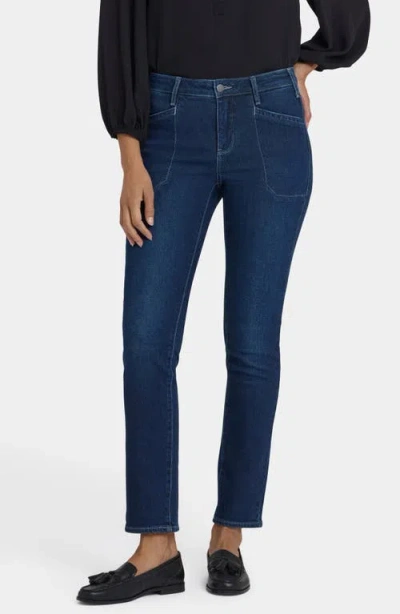 Nydj Sheri Utility Pocket Slim Jeans In Multi