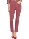 Nydj Sheri Womens Straight Leg Stretch Slim Jeans In Multi
