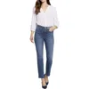 Nydj Sheri Womens Tummy Slimming Denim Slim Jeans