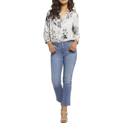 NYDJ SHERI WOMENS TUMMY SLIMMING DENIM SLIM JEANS
