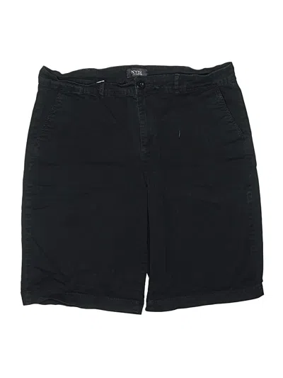 Pre-owned Nydj Shorts In Black