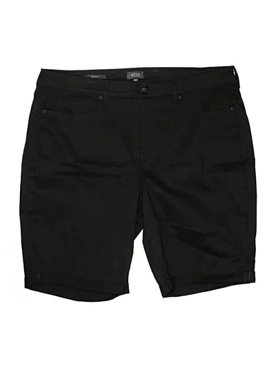 Pre-owned Nydj Shorts In Black