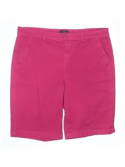 Pre-owned Nydj Shorts In Pink