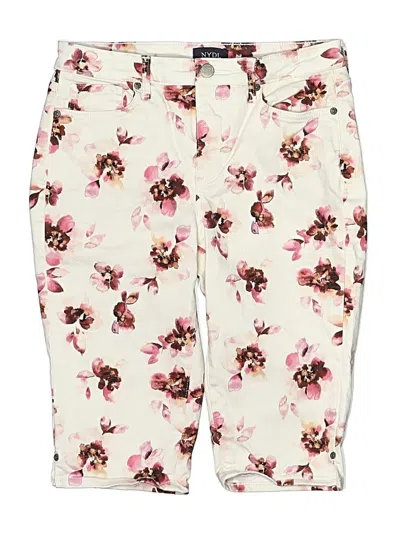 Pre-owned Nydj Shorts In White
