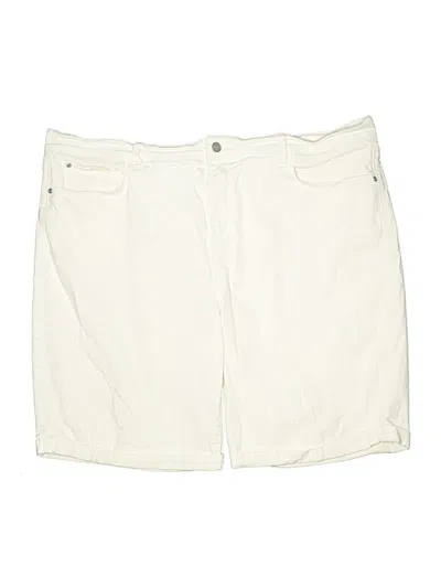 Pre-owned Nydj Shorts In White