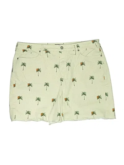 Pre-owned Nydj Shorts In White