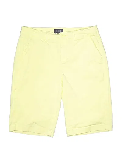 Pre-owned Nydj Shorts In Yellow