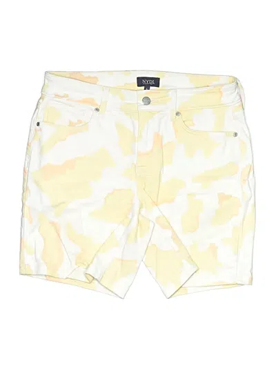 Pre-owned Nydj Shorts In Yellow