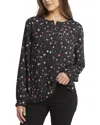 Nydj Simone Blouse In Black