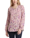 Nydj Simone Blouse In Multi