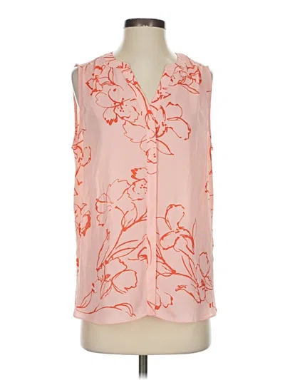 Pre-owned Nydj Sleeveless Blouse In Orange