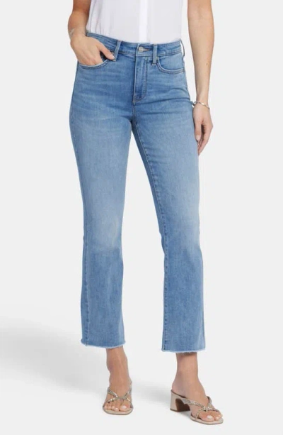 Nydj Slim Boot Ankle Fray Jeans In Crescent Shore