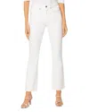Nydj Slim Bootcut Ankle Jeans In Optic White In White