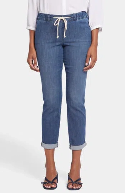 Nydj Slim Jogger Ankle Jeans In Blue