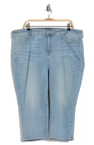 Nydj Slim Straight Leg Crop Jeans In Charmed