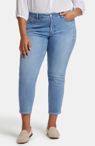 Nydj Stella High Waist Ankle Tapered Jeans In Crescent Shore