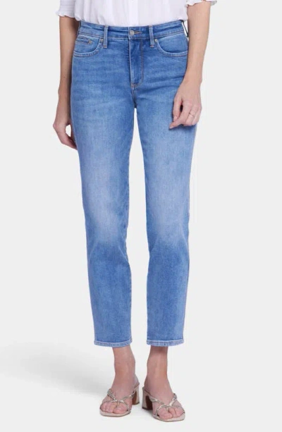 Nydj Stella High Waist Ankle Tapered Jeans In Crescent Shore