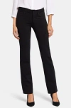 Nydj Straight Leg Ponte Pants In Black Ponte