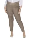 Nydj Suede Leggings In Multi