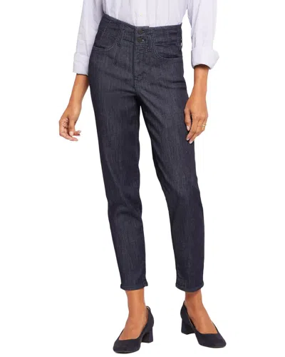 Nydj Tapered Lightweight Rinse Ankle Crop Jean In Black