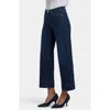 Nydj Teresa Ankle Wide Leg Jeans In Blue