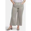 Nydj Teresa Ankle Wide Leg Jeans In Hidden Lodge Stripe