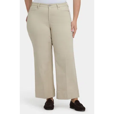 Nydj Teresa Ankle Wide Leg Jeans In Neutral