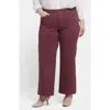 Nydj Teresa Ankle Wide Leg Jeans In Tavern