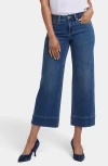 Nydj Teresa Ankle Wide Leg Jeans In Valencia Surf