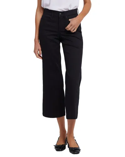 Nydj Teresa Black Ankle Crop Jean