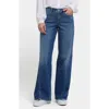 Nydj Teresa Contoured Seam Wide Leg Jeans In Blue