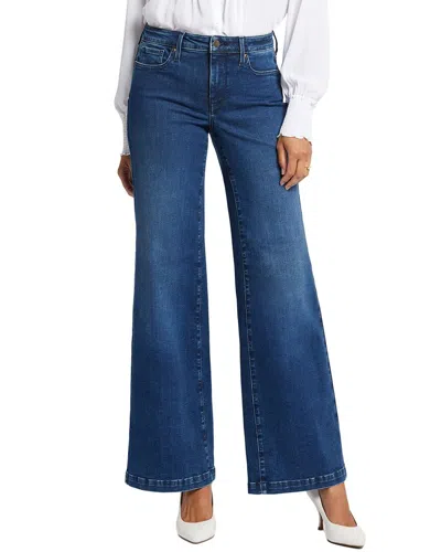 Nydj Teresa Cooper Wide Leg Jean In Yellow