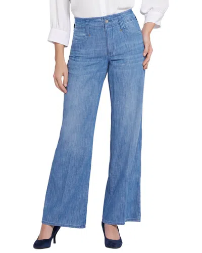 Nydj Teresa Corfu Wide Leg Jean In Blue