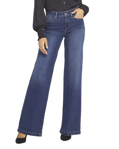 Nydj Teresa Crockett Wide Leg Jean In Blue