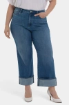 Nydj Teresa High Rise Wide Leg Jeans