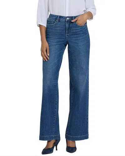 Nydj Teresa Dame Wide Leg Jean In Blue