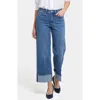 Nydj Teresa Wide Leg Jeans In Stillwater In Stillwater Lake