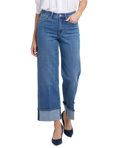 NYDJ TERESA DEEPWATER LAKE WIDE LEG JEAN