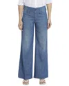 Nydj Teresa Fantasy Wide Leg Jean In Multi
