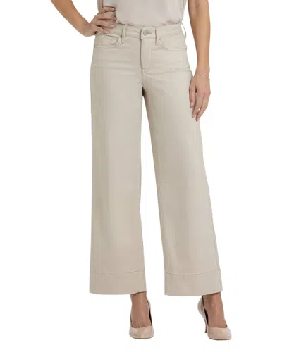 Nydj Teresa Feather Wide Leg Jean In Gray