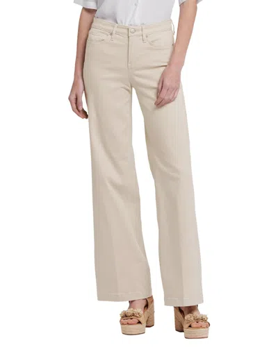 Nydj Teresa Feather Wide Leg Jean In Neutral