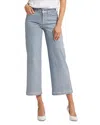 Nydj Teresa Exposed Button High Waist Ankle Wide Leg Jeans In Sparkling Lights