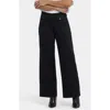 Nydj Teresa High Waist Wide Leg Ankle Jeans In Black