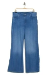 Nydj Teresa High Waist Wide Leg Clean Hem Jeans In Moonlight