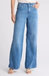 Nydj Teresa High Waist Wide Leg Clean Hem Jeans In Corfu