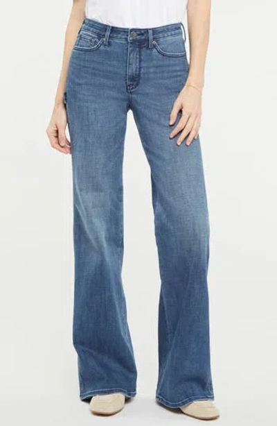 Nydj Teresa High Waist Wide Leg Utility Jeans