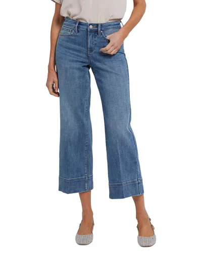 Nydj Teresa Majorca Bay Wide Leg Jean In Blue