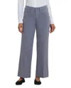 Nydj Teresa Mid Rise Wide Leg Ankle Jeans In Tavern In Blue