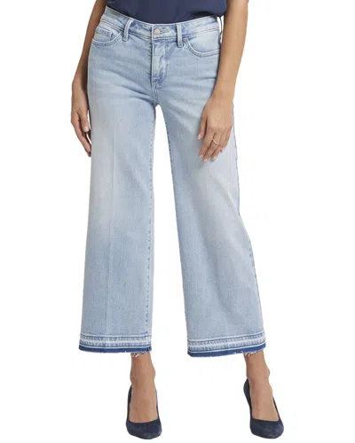 Nydj Teresa Misty Ridge Wide Leg Jean In Multi