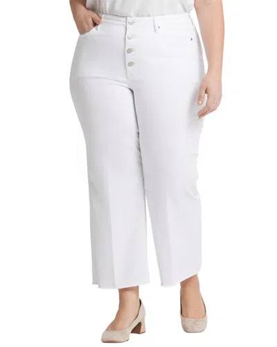 NYDJ TERESA OPTIC WHITE ANKLE CROP JEAN
